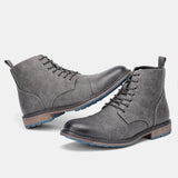 Joior Boots Men Fashion Comfortable Brand Boots Leather