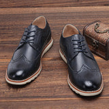 Joior Brogue Men Shoes Brand Comfortable Fashion Luxury Casual Shoes Men