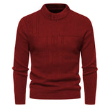 Joior 5 Styles Autumn and Winter New Men's Sweaters Warm and Skin-friendly Elastic Sweaters Pullover Knit Sweater