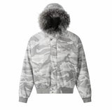 Joior winter fits men 2025 Hip-hop Trendy Streetwear Bomber Jacket High Street Retro Camouflage Fur Collar Parkas Men Harajuku Casual Loose Warm Coat