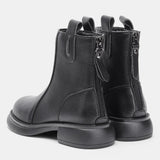 Joior Black Genuine Leather Comfortable Women Autumn Winter Boots Fashionable Classic Women Boots