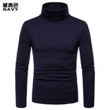 Joior Man Thermal Turtleneck Casual Sleepwear Shirt S-2XL Sleeve Long Slim Coat 5colors Basic Sweater Bottom Winter