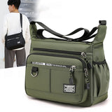  Men's Messenger Crossbody Shoulder Bags Men Small Sling Pack For Work Business Waterproof Oxford Packs Satchel Purse