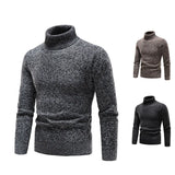 Joior Brand Men Turtleneck Sweaters and Pullovers New Fashion Knitted Sweater Winter Men Pullover Homme Wool Casual Solid Clothes