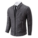 Joior Autumn Winter Men's Fashion Leisure New Knitted Men's Korean Version of Slim Cotton-padded Jacket Sweater Coat