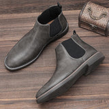 Joior 40~46 Chelsea Boots Men Brand Comfortable Fashion Leather Men Boots