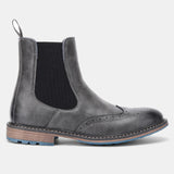 Joior 7-13 Brogue Chelsea Boots Comfortable Brand Fashion Boots Leather