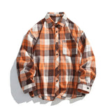 Joior Plaid Casual Men's Shirts Clothing Men Shirt Long Sleeve Social Men's Casual Shirts Top Cool Things 5XL Big Size Autumn New