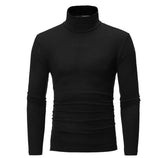 Joior Man Thermal Turtleneck Casual Sleepwear Shirt S-2XL Sleeve Long Slim Coat 5colors Basic Sweater Bottom Winter