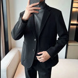 Joior fashion suits for men 2 Piece Outfit Set Man Blazer Business Big Size Full Suit for Men Grey Luxury Ceremony Classic Elegant High Quality Jackets