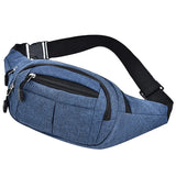 Joior Fashion Men Women Waist Bag Casual Fanny Pack Purse Large Phone Belt Bag Pouch Canvas Outdoor Travel Phone Bag Banana Hip Bags