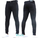 Joior Mens Black Jeans Slim Fit Quality Gray Casual Male Jeans Pants Skinny Fit Men Pants Hip Hop Streetwear Cotton Denim Trousers