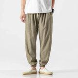 Joior Cotton Linen Casual Harem Pants Men Joggers Man Summer Trousers Male Chinese Style Baggy Pants Harajuku Clothe