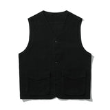 Joior Cotton High Street American Style Classic Denim Vest for Men Sleeveless Casual Waistcoat Men's Casual Vest