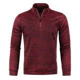 Joior Men Pullover Men's Thicker Sweatshirts Half Zipper Pullover for Male Hoody Man Sweatshir Autumn Solid Color Turtleneck Sweaters