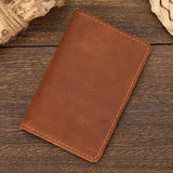 Joior Genuine Leather Card Holder Purse Real Leather Rfid Card Case Clutch Wallets Slots For Men Women Mini Slim Short Purse