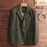 Four Seasons New Men's Trend Fashion All-in-one Handsome Jacket Man Loose Coat Male Casual Wear Small Suit Jacket Top