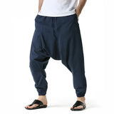 Joior New Men Harem Pants Sweatwear Baggy Casual Yoga Loose Cotton Sport Jogging Pants Worker Cross Pants for Men