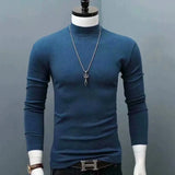 Joior Man Thermal Turtleneck Casual Sleepwear Shirt S-2XL Sleeve Long Slim Coat 5colors Basic Sweater Bottom Winter