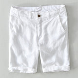 Joior 100% Pure Linen Shorts Fpr Men Summer New Fashion Loose Beach Holiday Shorts Man Casual Shorts Plus Size Y2894