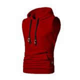 Joior New Fashion Zipper Cardigan Sweater Mens Sleeveless Hooded Vest Jacket Plus Size S-4XL Streetwear Vest Hoodies