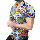 Joior 3D Printed Men's Shirt New High Quality Hawaiian Baroque Short Sleeve Tops