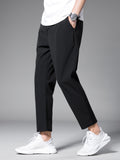 Joior Men Slant Pocket Drawstring Pants