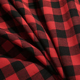 Joior Cotton Plaid Sleep Robe Men Pajamas Short Sleeve V-neck Casual Homewear One-piece Comfortable Home Loose Bathrobe