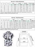 Joior Floral Pattern Shirts for Men Button Up Short Sleeves Turn-down Collar Shirt Summer Streetwear Vacation Tops