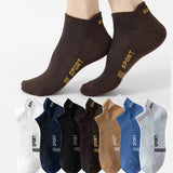 Joior 4 Pairs Man Cotton Short Socks Fashion Breathable Mesh Men Comfortable Casual Ankle Sock Pack Male Street Fashions