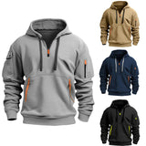 Cotton Dropped Shoulder Hooded Sweatshirt Men's Women's Plus Size Loose Pullover Fashion Sweatshirt