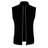 Joior Autumn Mens Zipper Sleeveless Coats Outdoor Turtleneck Sweaters Breathable Solid Color Streetwear Jacket Vest Men Athletic Tops