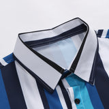 Joior Brand Striped Shirt For Men Slim Breathable Fashion Short Sleeve High Quality Design Casual Shirt Male