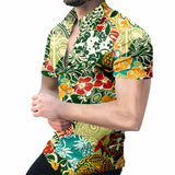 Joior 3D Printed Men's Shirt New High Quality Hawaiian Baroque Short Sleeve Tops