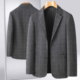 Joior New Men's Blazer Fashion Middle-aged Business Casual Professional Wear Casual Loose British Style Sub-trend Four Seasons Suit