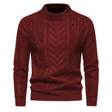 Joior 5 Styles Autumn and Winter New Men's Sweaters Warm and Skin-friendly Elastic Sweaters Pullover Knit Sweater