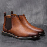 Joior 40~46 Men Chelsea Boots Brand Retro Comfortable Fashion Men Boots