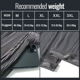 Joior Men's Elastic Silky Casual 2-Piece Set Straight Pleated Sports Pants Summer Thin Section Handsome Drape Suit Mens Clothing