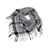 Joior 100x100cm Outdoor Hiking Scarves Military Arab Tactical Desert Scarf Army Headshawl with Tassel for Men Women Bandana Scarf Mask