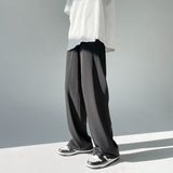 Joior Spring and Summer New Men's Thin Section Ice Silk Pants Korean Version Loose Casual Straight Trousers Couple Pants