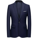 Joior Mens Stylish Colorful Slim Fit Casual Blazer Jacket Green Purple Black Yellow Wedding Prom Formal Suit Coats For Men