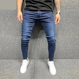 Joior Mens Black Jeans Slim Fit Quality Gray Casual Male Jeans Pants Skinny Fit Men Pants Hip Hop Streetwear Cotton Denim Trousers