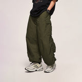 Joior Baggy Cargo Pants Men Parachute Oversize Cargo Wide Leg Trousers Male Summer Loose Casual Streetwear Hip Hop Pocket